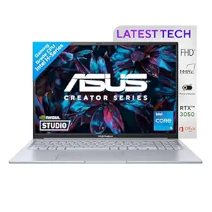 ASUS Vivobook 16X, 16″ FHD+, 144Hz 300nits, Intel Core i5-12500H 2.5 GHz, Creator/Gaming Laptop (16GB RAM/512GB SSD/RTX 3050/win 11/Office Home/50WHr Battery/Cool Silver/1.80 kg), K3605ZC-RP587WS