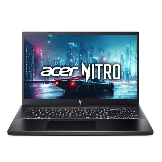 Acer Nitro V Gaming Laptop 13th Gen Intel Core i7-13620H (Windows 11 Home/16 GB DDR5/512 GB SSD/6 GB NVIDIA GeForce RTX 4050 Graphics/165 Hz/Wi-Fi 6) ANV15-51, 39.6 cm (15.6″) FHD IPS Display, 2.1 KG