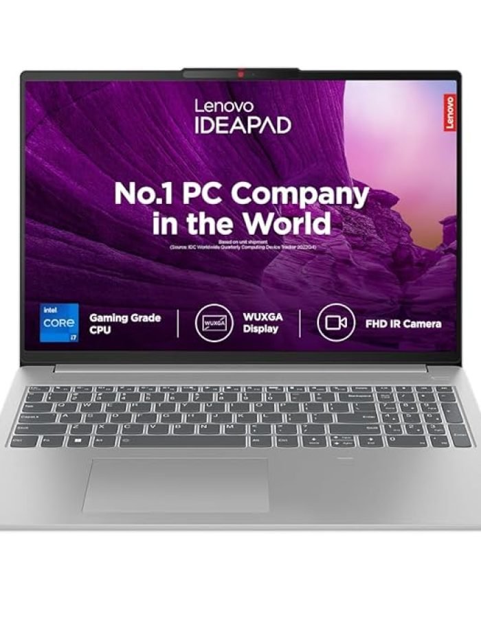 Lenovo IdeaPad Slim 5 13th Gen Core i7-13700H (16GB RAM/512GB SSD/Intel Iris Xe Graphics/WUXGA IPS Display/16 (40.6cm)/Windows 11/MS Office 2021/Backlit Keyboard/Grey/1.89Kg), 82XF003HIN Laptop