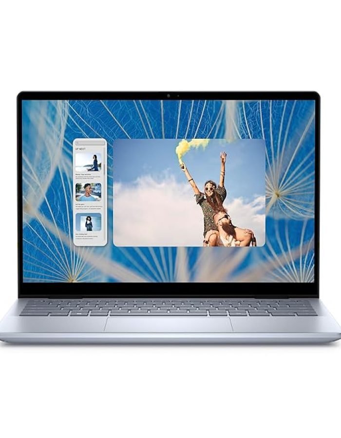Dell Thin & Light Inspiron 7440 2in1 Laptop, Intel Core 7 150U, 16GB + 1TB SSD, 14″ (35.62cm) FHD+ 250nits Touch, Dell Active Pen, Backlit KB + FPR, Win 11 + MSO’21, 15 Months McAfee, Ice Blue, 1.71kg